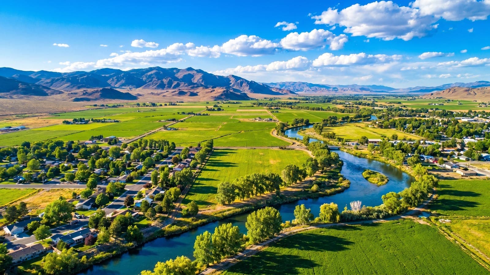 Wellington, Nevada — Smith Valley ranches and acreage homes beneath the Wassuk Range