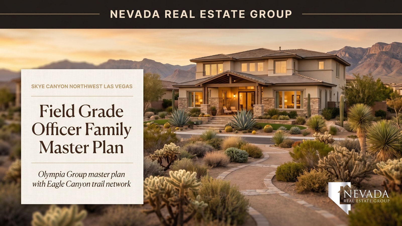Skye Canyon master plan trail entry-tier first-time buyer community in North Las Vegas 2026