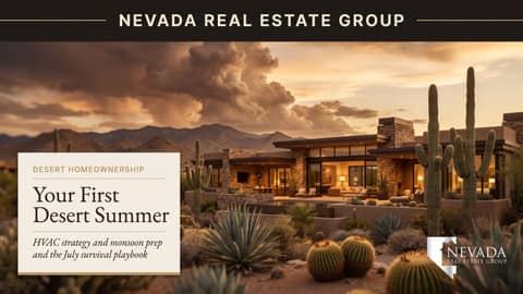 Your First Desert Summer: Las Vegas Homeowner Guide 2026